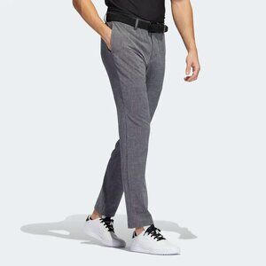 Adidas Men's Crosshatch Black/Grey Golf Pants Size: 30 x 34 New w/out tags!